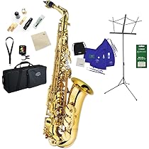 J. Michael 管楽器　アルトサックス ブラック／ゴールド 現状品 Jマイケルアルトサックス美品